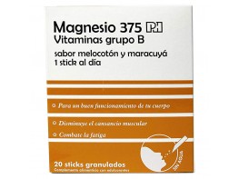 Imagen del producto Magnesio 375 mg ph 20 sticks granulado